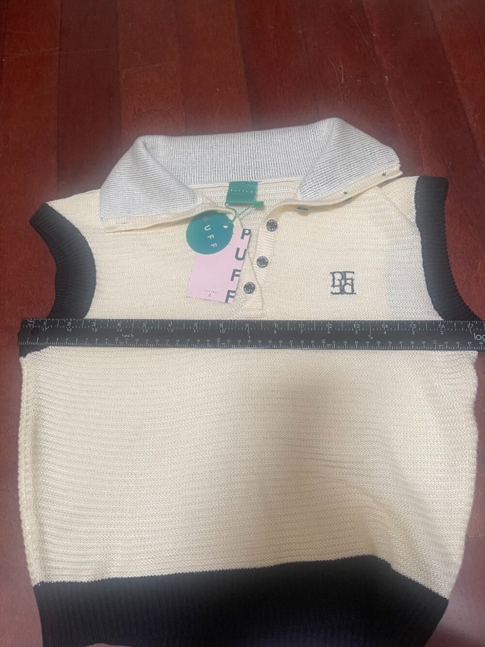 PUFFCOWEAR Lyon Knitted Top NWT One Size - Picture 6 of 9